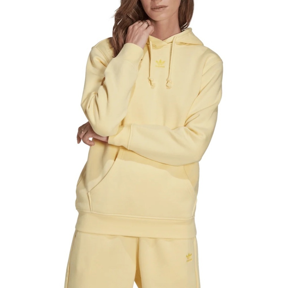 Adidas Originals Adicolor Essentials Fleece Hoodie Butter Yellow